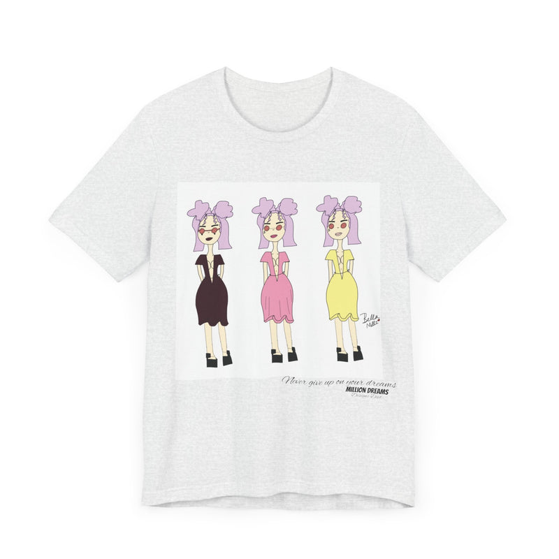 Bella Millz Triplets Jersey Short Sleeve Tee