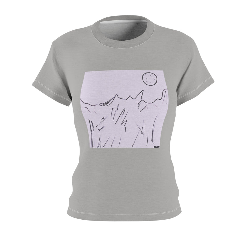 Cold Mountain View women's Cut & Sew Tee