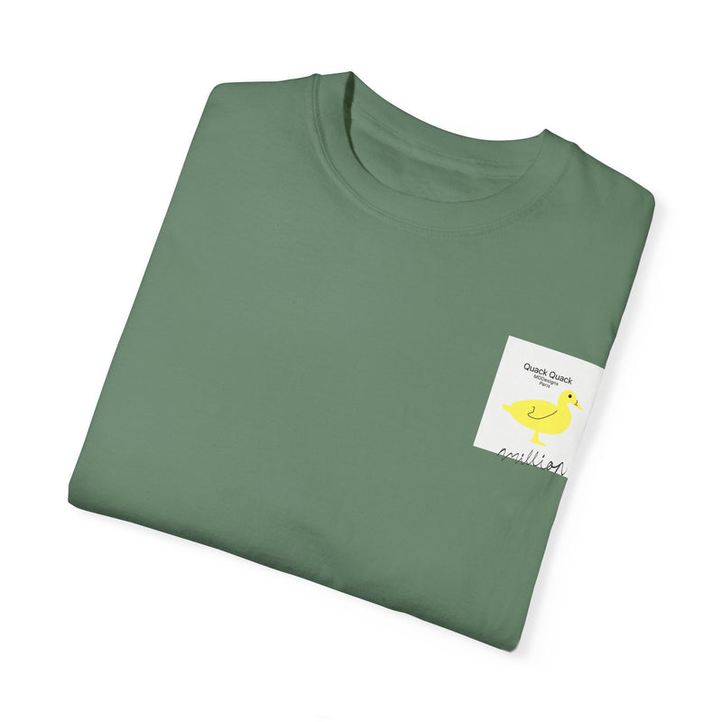 Quacking Duck Unisex Garment-Dyed T-shirt