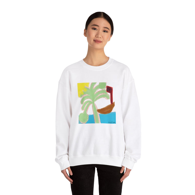 Ocean View  Heavy Blend™ Crewneck Sweatshirt